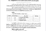 รายชื่อผู้มีสิทธิ์เข้ารับการสรรหาและเลือกสรรพนักงานจ้างทั่วไป