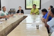ประชุมหารือการซ่อมแซมบ้านผู้พิการ 