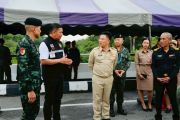 ลงพื้นที่ติดตามและขับเคลื่อนโครงการก่อสร้างรั้วกำแพงแนวตะเข็บชายแดนไทย–มาเลเซีย